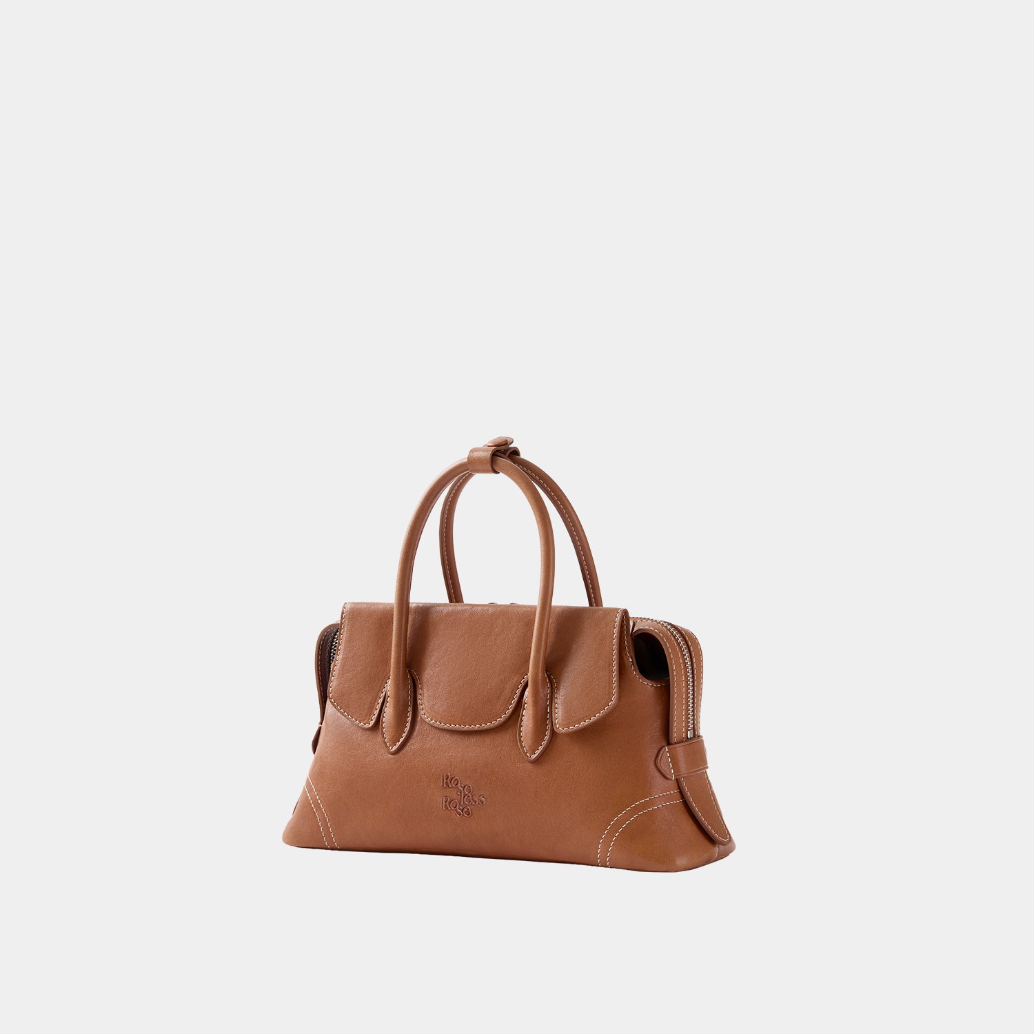 Echo Series Boston Bag (Small) - Vegetable-tanned leather