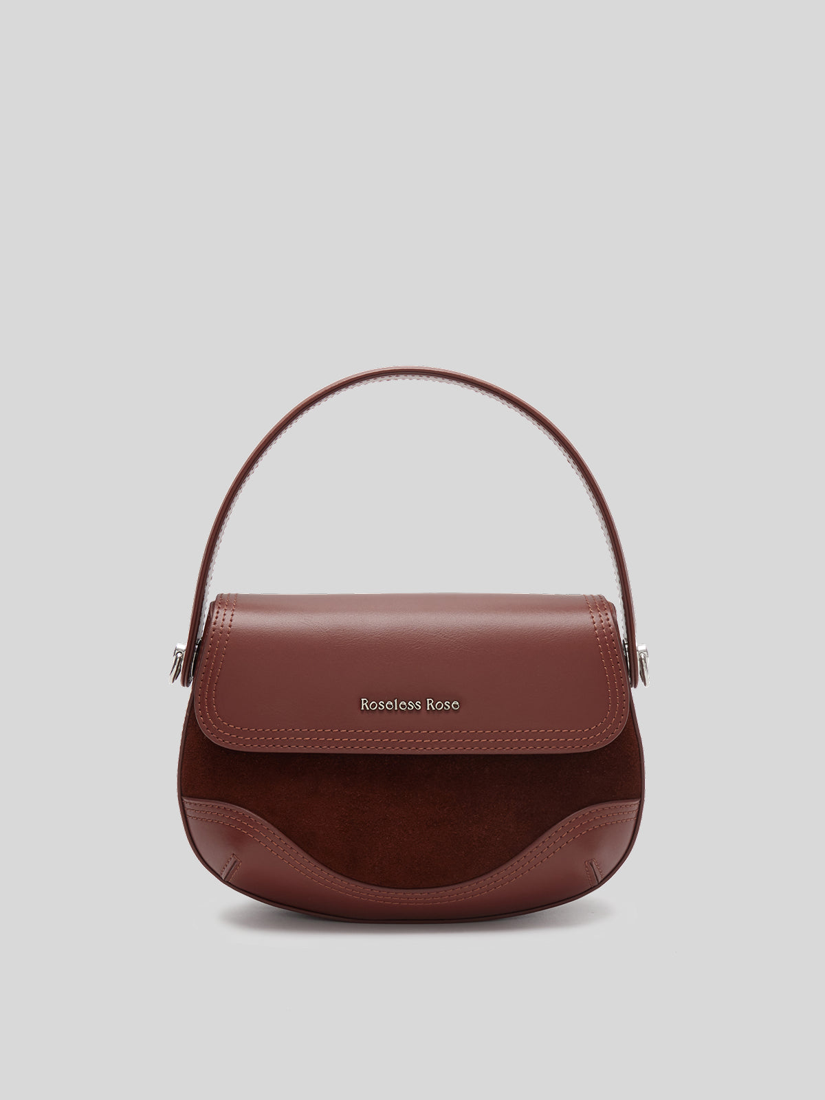 Retro crossbody saddle bag