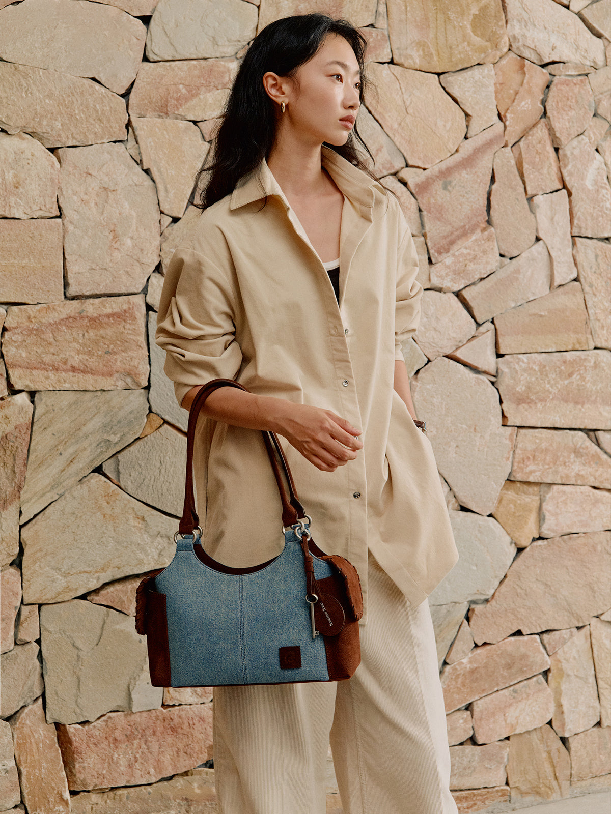 Top-Grain Vegetable-Tanned Alligator-Woven (Tote Bag)