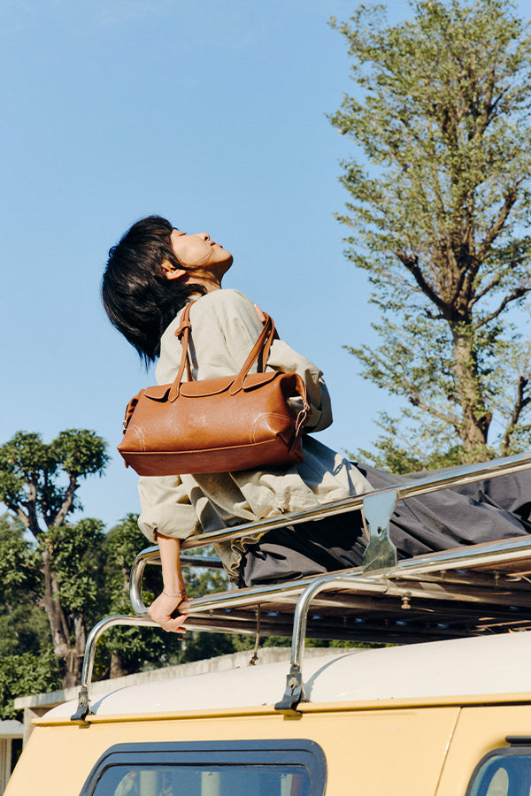 Vegetable-Tanned Cowhide Handbags