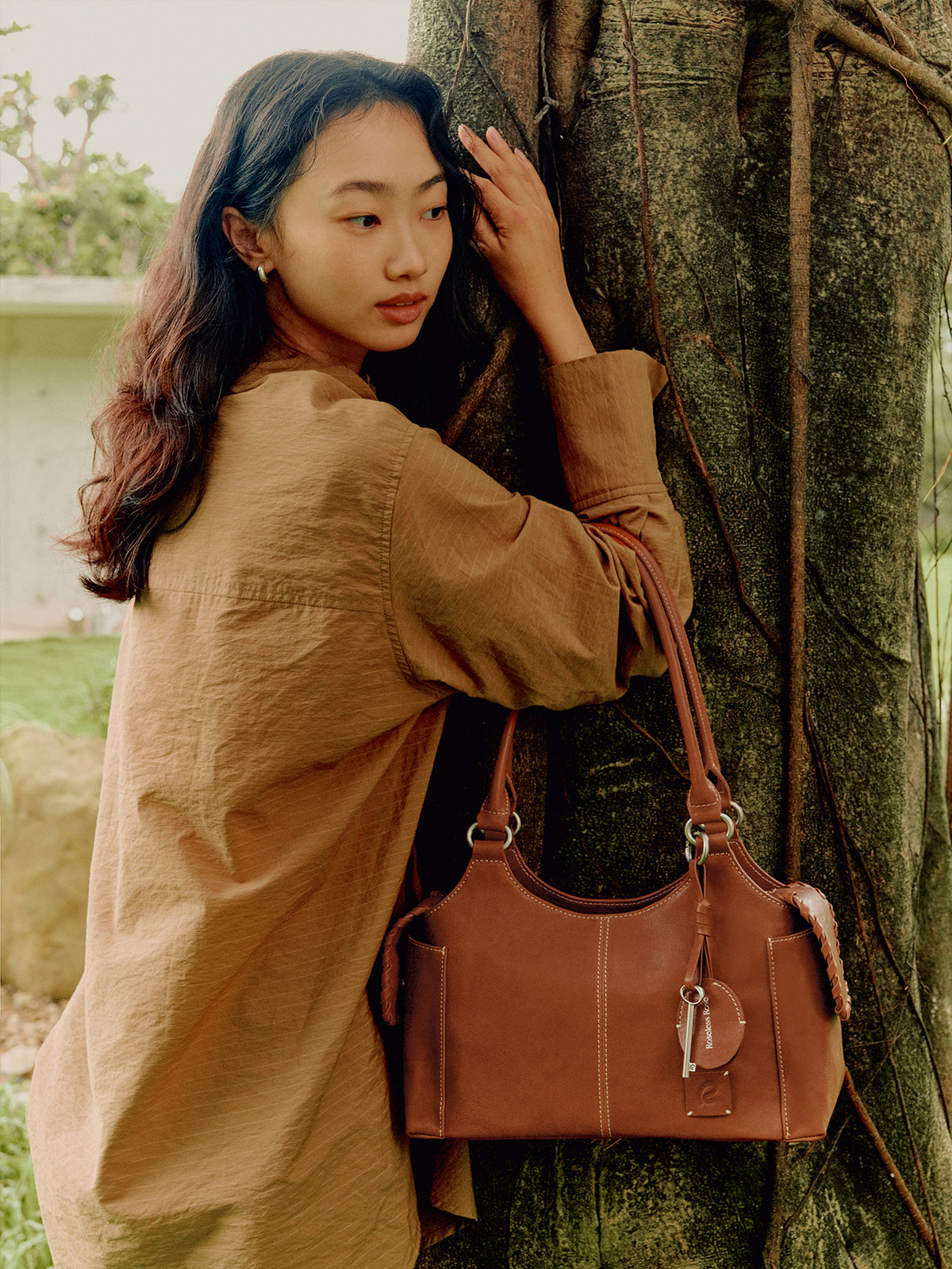 Top-Grain Vegetable-Tanned Alligator-Woven (Tote Bag)