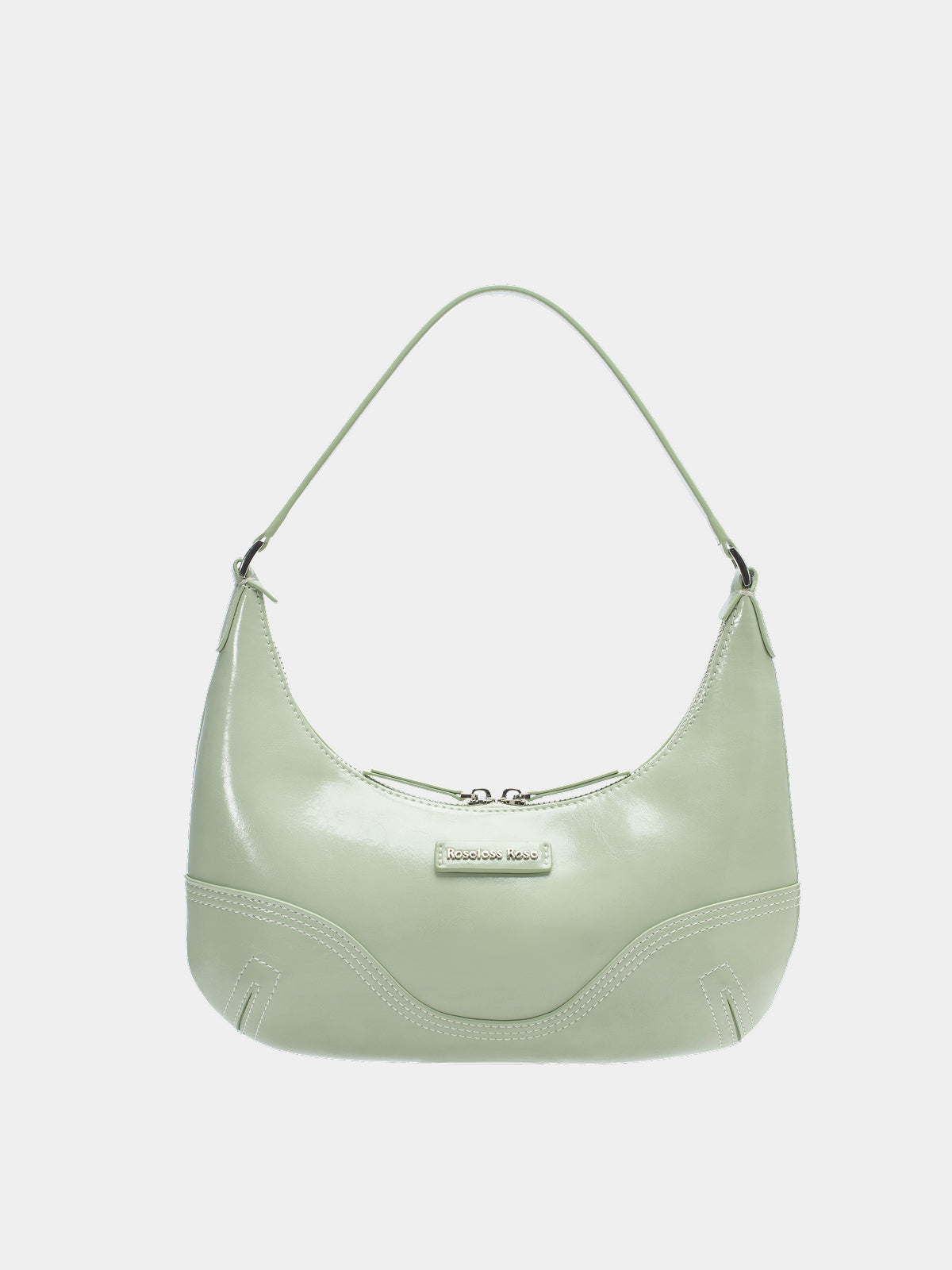 Retro half-moon bag - underarm bag