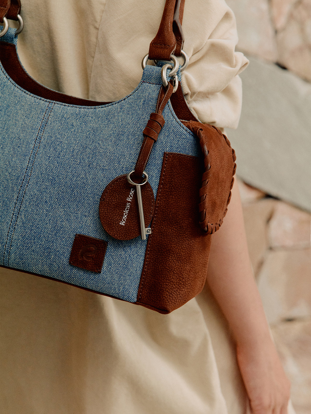 Top-Grain Vegetable-Tanned Alligator-Woven (Tote Bag)