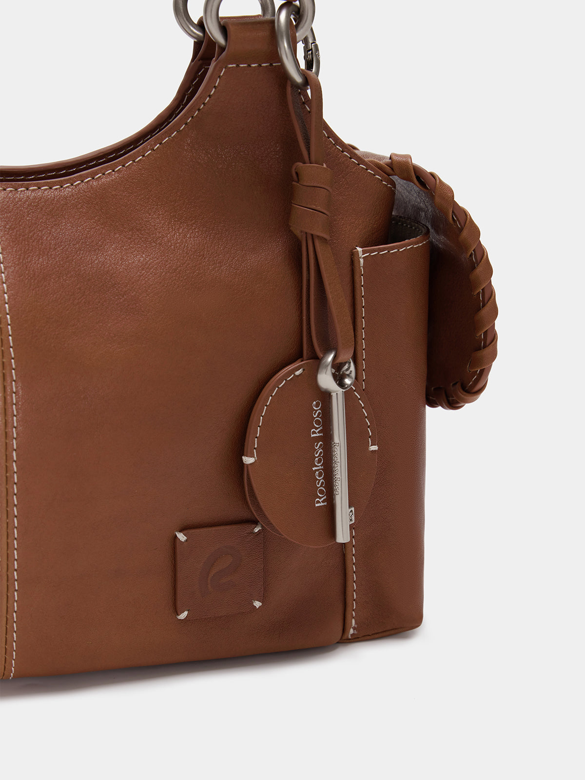 Top-Grain Vegetable-Tanned Alligator-Woven (Tote Bag)