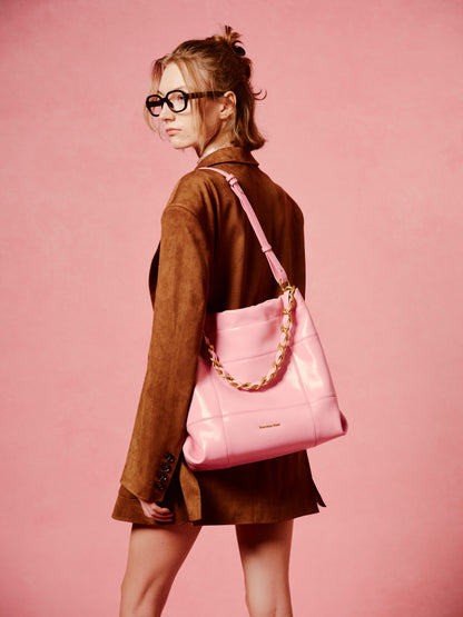 Roseless Hobo Tote bag - pink