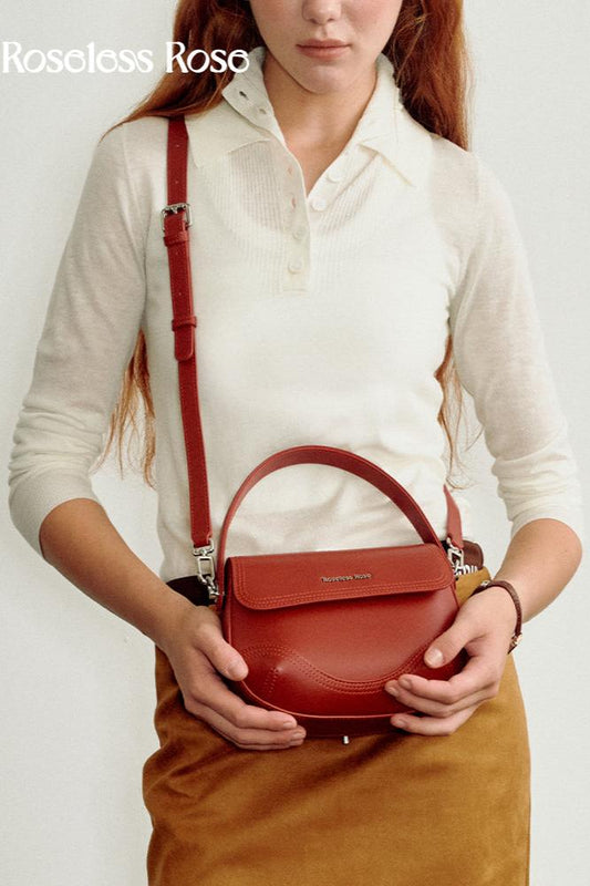 RoRo Shoulder Bag HandBag - Red